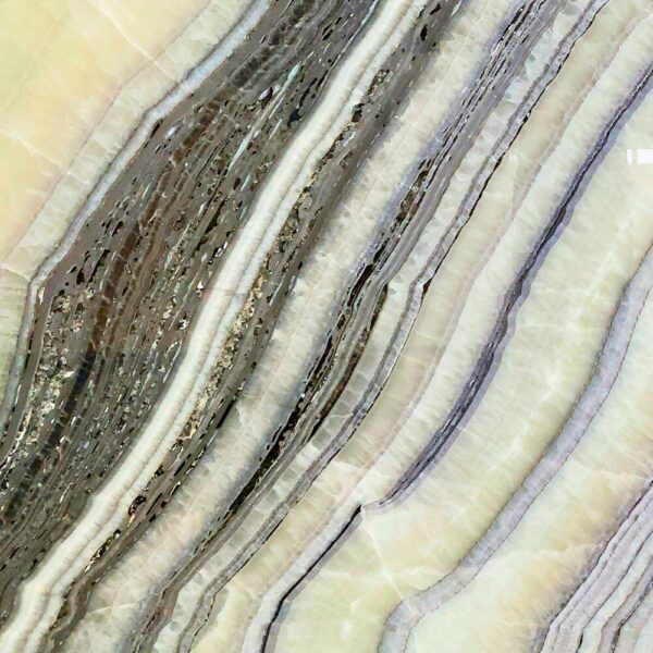Lux Marble with white, grey, and subtle golden veining