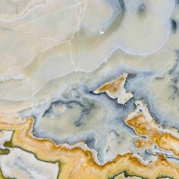 Lux Marble with white, grey, and subtle golden veining
