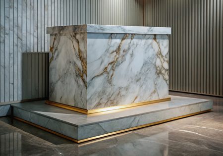 Iranian premium stones, including marble and granite, cut and processed for export to global markets.