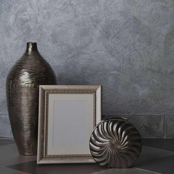Stone Travertine Silver